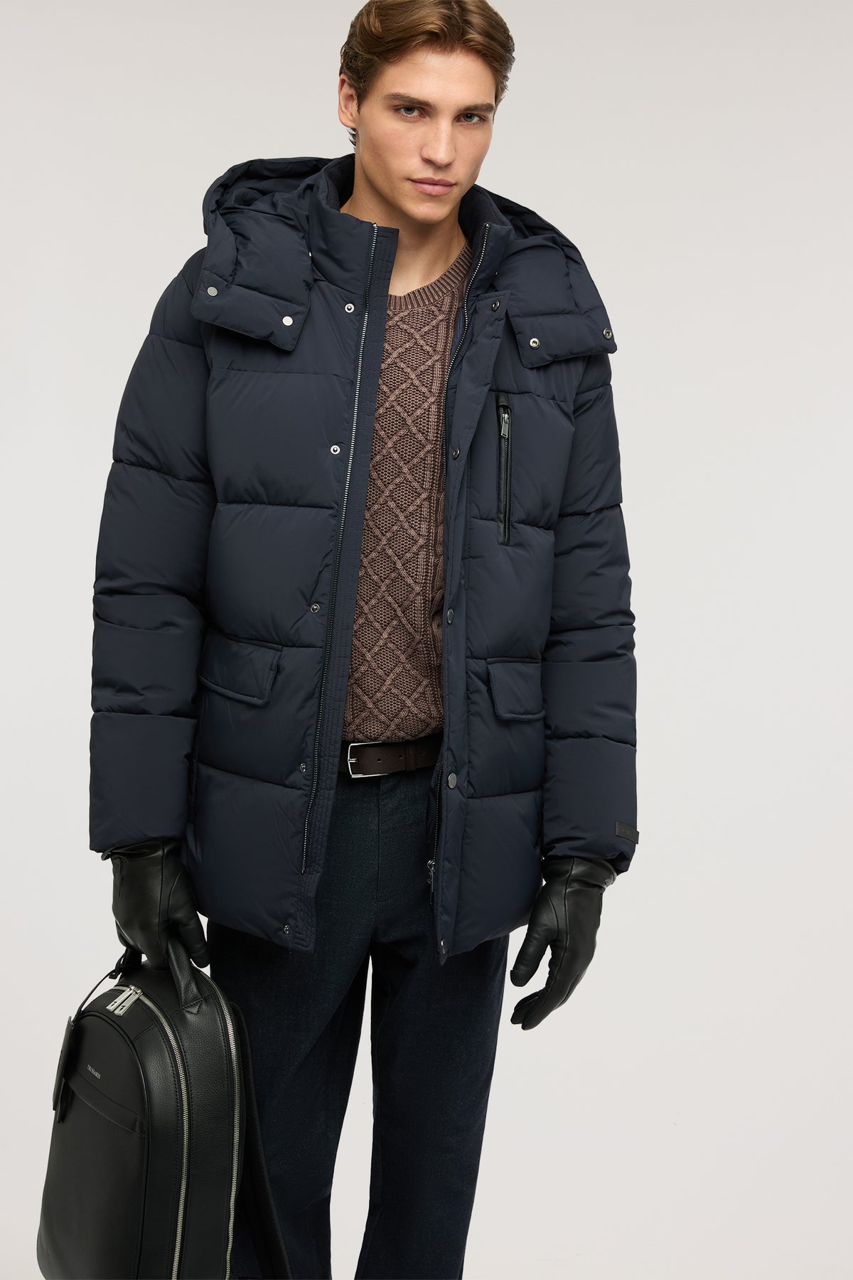 Parka imbottito Sorona in nylon laminato  2|5074c5a0924db9234e92935914f2eb4b682481e234b6da9a4a21493e6f81e5fe