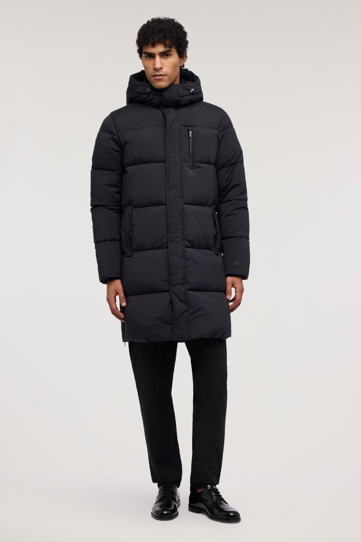 Parka imbottito Sorona in nylon laminato 1|100f787fff0d8721938f8e068601c1edab41d872e6f0c4bc6e6e7e50700af4d6