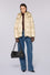 Padded jacket in glossy nylon