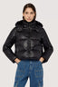 Giacca imbottita in nylon lucido 3