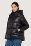 Giacca imbottita in nylon lucido 7