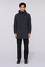 Car coat con cappuccio staccabile in tech poly 2