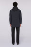 Car coat con cappuccio staccabile in tech poly 3