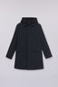 Car coat con cappuccio staccabile in tech poly 5