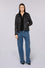 Padded jacket in glossy nylon