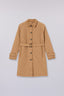 Trench trapuntato in nylon opaco con dettagli 5