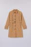 Trench trapuntato in nylon opaco con dettagli 5