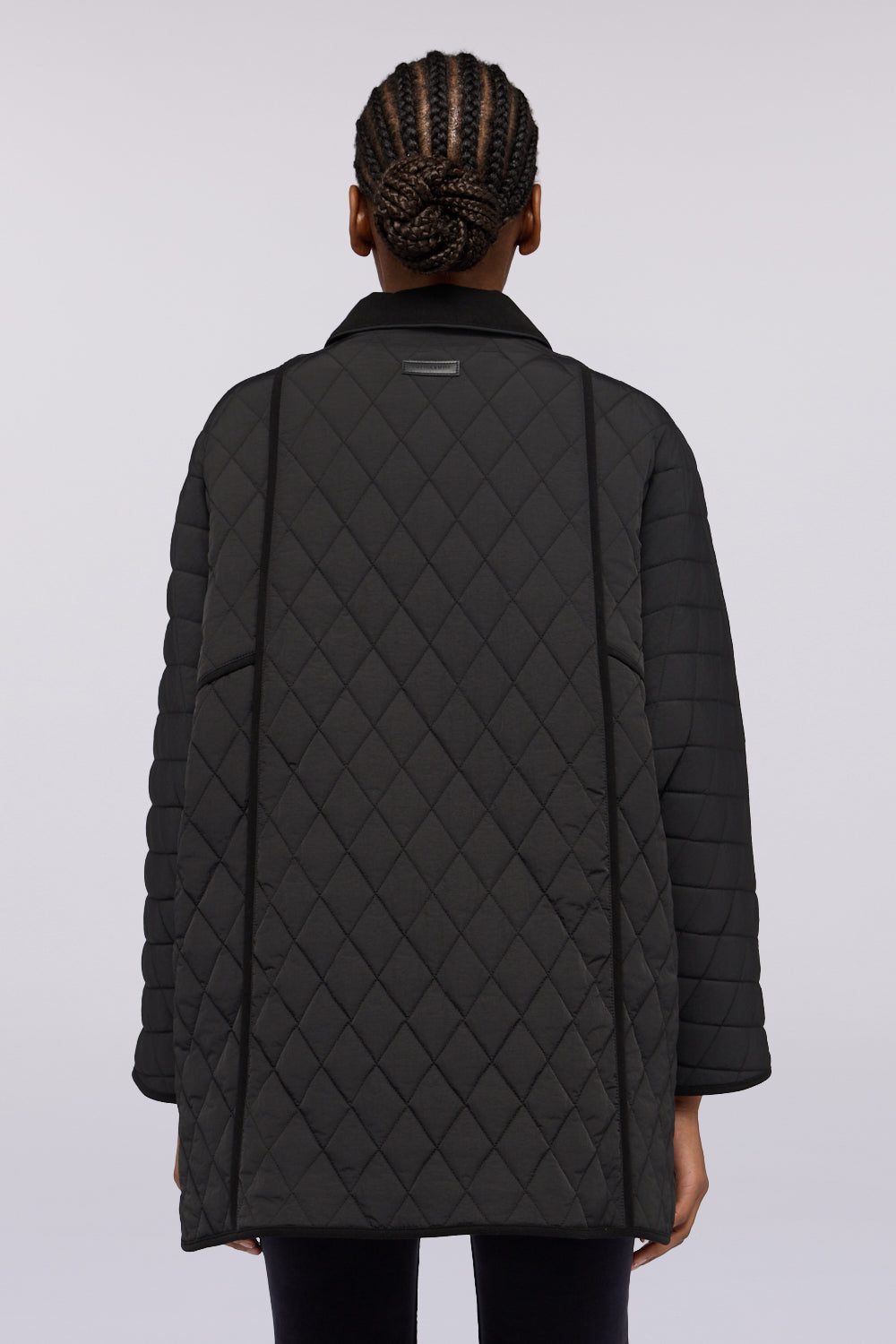 Caban trapuntato in nylon opaco 2|727f040d48b8c66d7280b6922b0ba4533d539eba08b5514f0e12d7ac98caa1d2