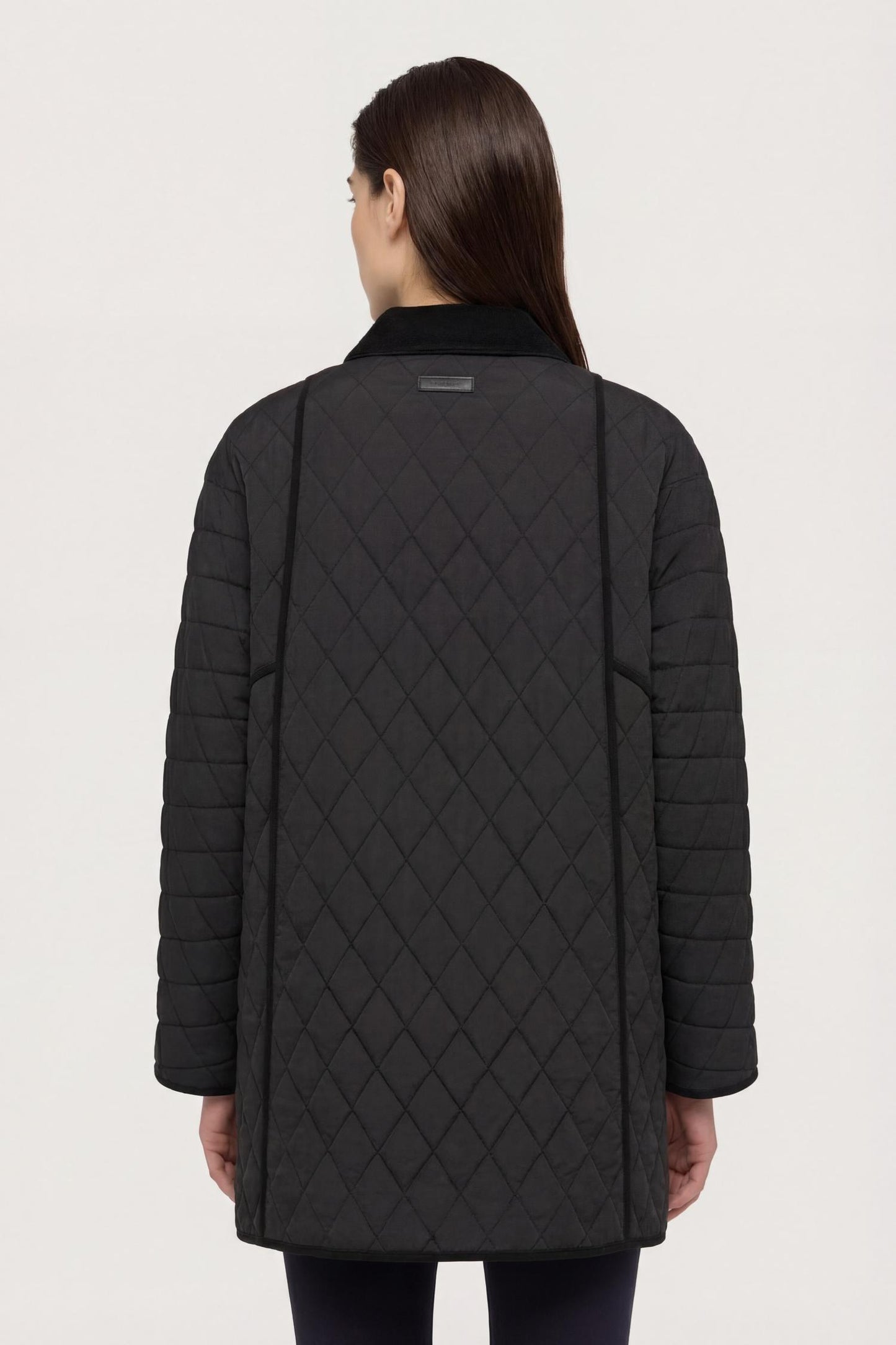 Caban trapuntato in nylon opaco 2|727f040d48b8c66d7280b6922b0ba4533d539eba08b5514f0e12d7ac98caa1d2