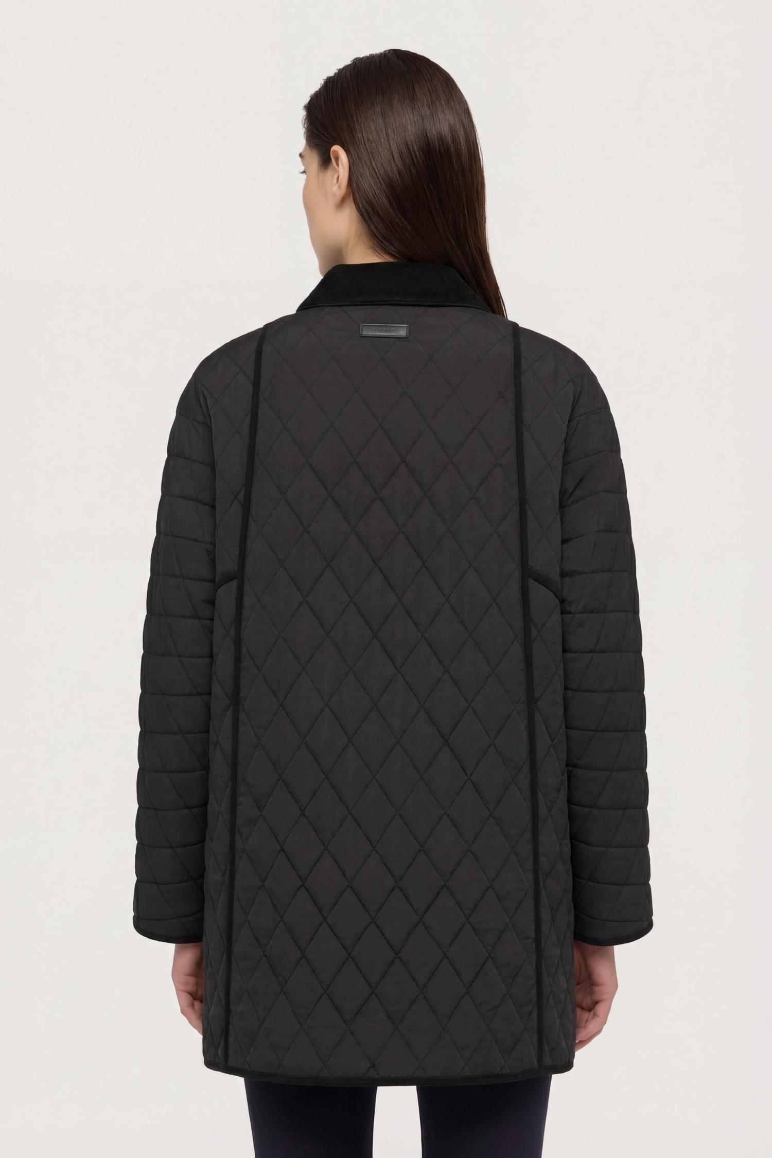 Caban trapuntato in nylon opaco 2|727f040d48b8c66d7280b6922b0ba4533d539eba08b5514f0e12d7ac98caa1d2