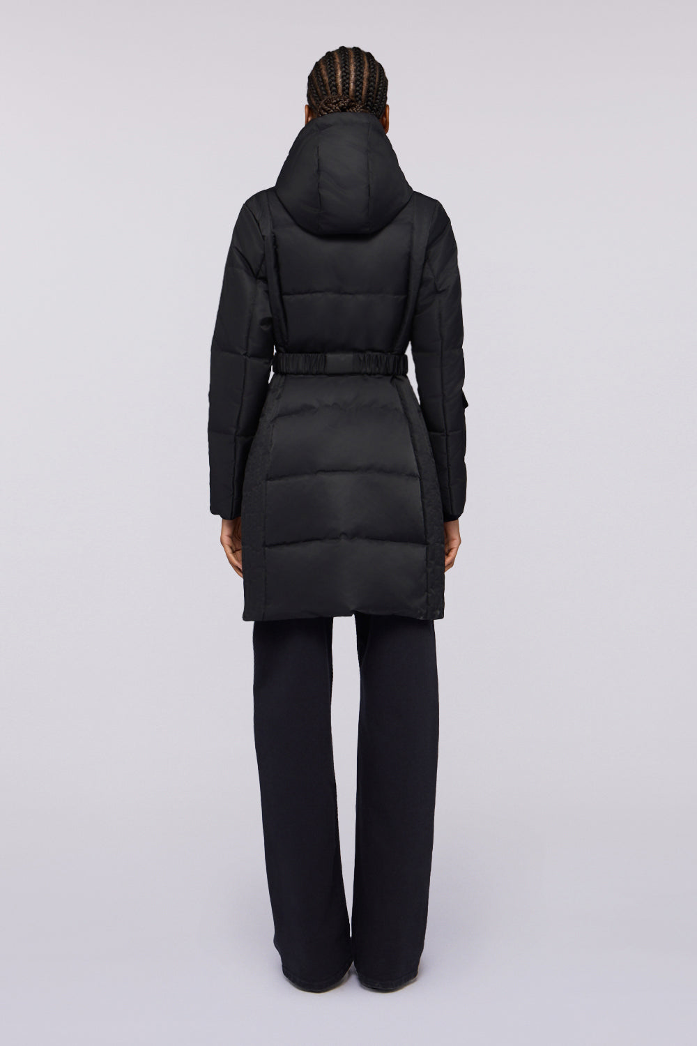 Giacca imbottita lunga con cintura 2|388443ac90ce70dbd2b64e2c56d472245ab9218ea268594039ccc77b95005500