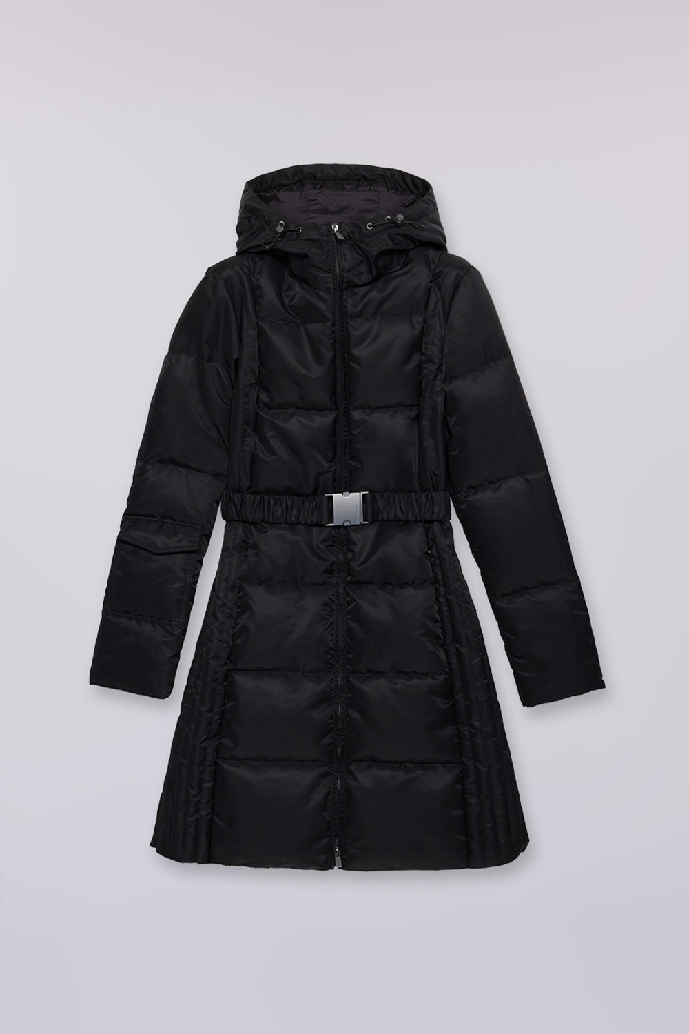 Giacca imbottita lunga con cintura 4|c42a9d5461ae9df8519fcf9ecdde15575d3053c2a38fe71dafd500c1ba05e457