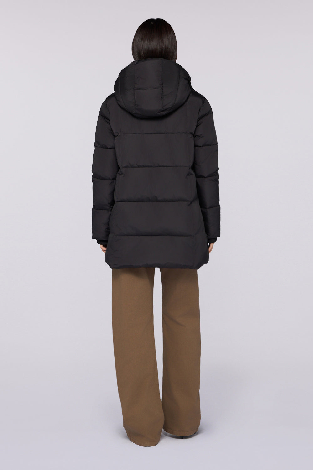 Caban imbottito con cappuccio in nylon 2|9a87bc97a3c9a0b50c3fc48b243b4593a7dc503cfbc1af095dbd963f31076549