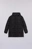 Caban imbottito con cappuccio in nylon 5