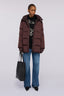 Caban imbottito con cappuccio in nylon 1