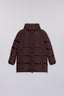 Caban imbottito con cappuccio in nylon 5