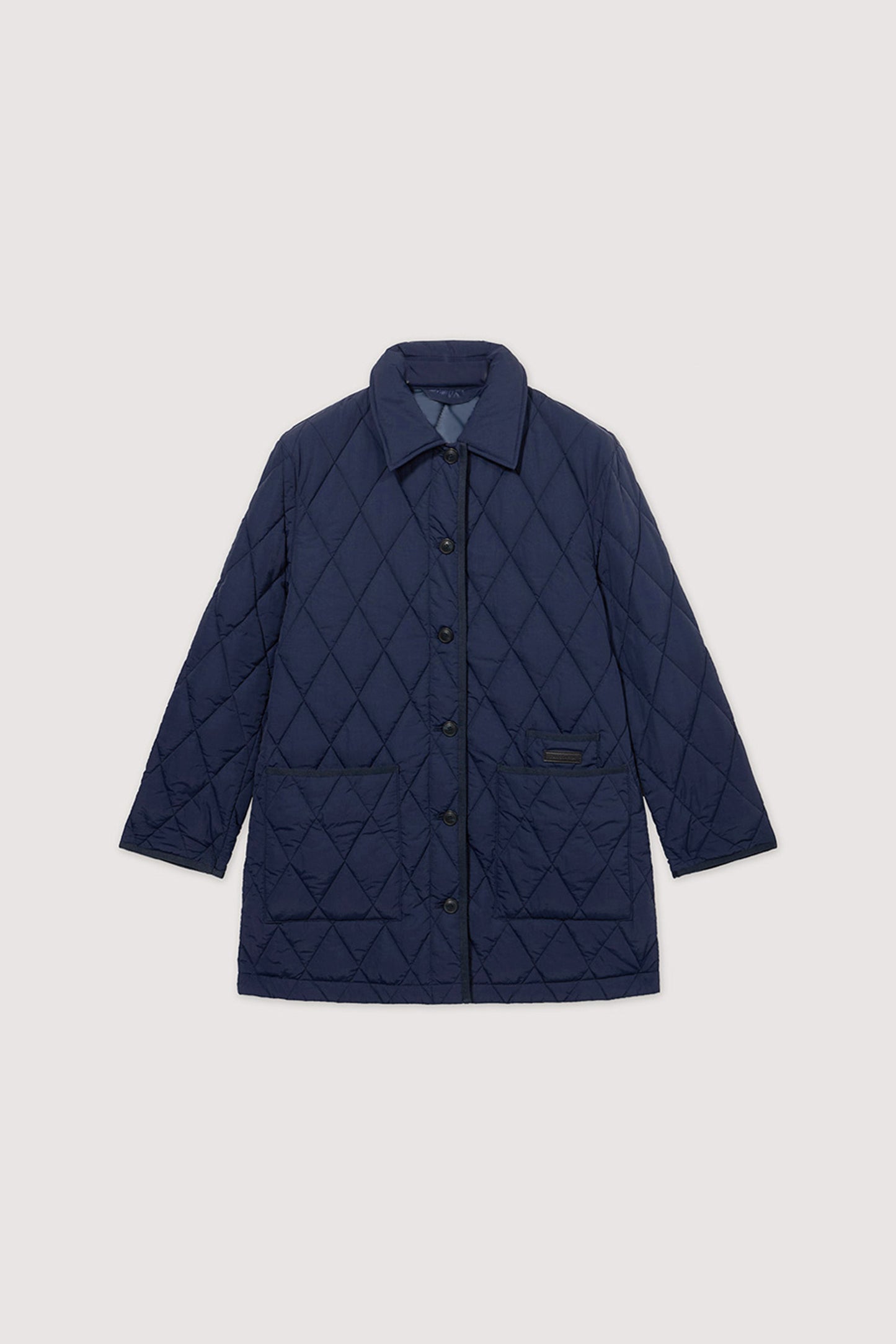 Giacca imbottita lunga in nylon 5|99f2e79a42fd594c97cbc52b1111b47e76c9ab3123b442812c0968cd707fcd1a