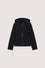 Padded nylon jacket with hood