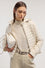 Padded nylon jacket with hood
