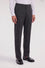 Relaxed fit flannel trousers