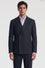 Blazer doppiopetto in flanella