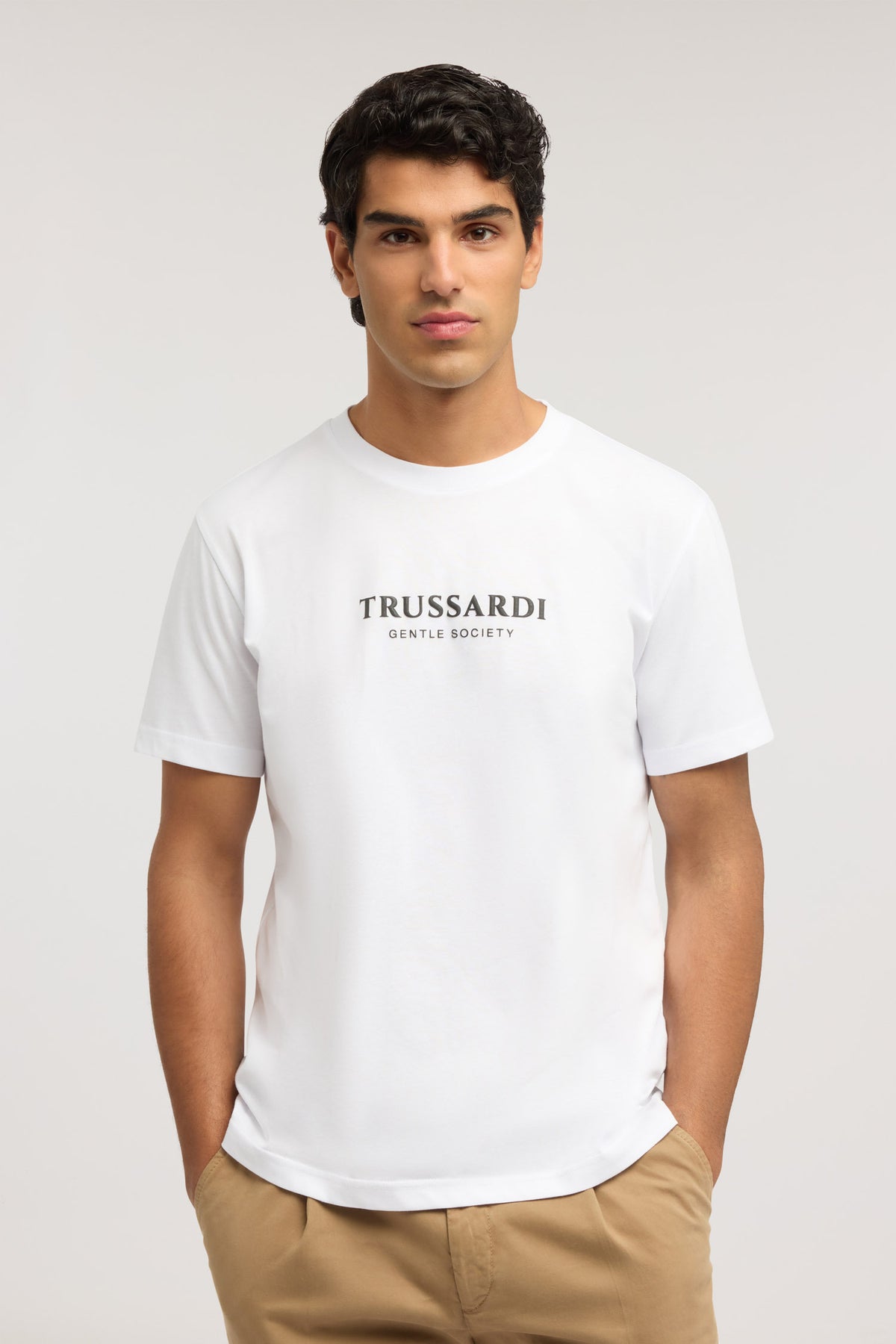 T-shirt regular fit in jersey di cotone 1|7a50e6329f497679d9a35a45de0ec6f5b0aa4cb5fbb50a94f20f33964fdd2922