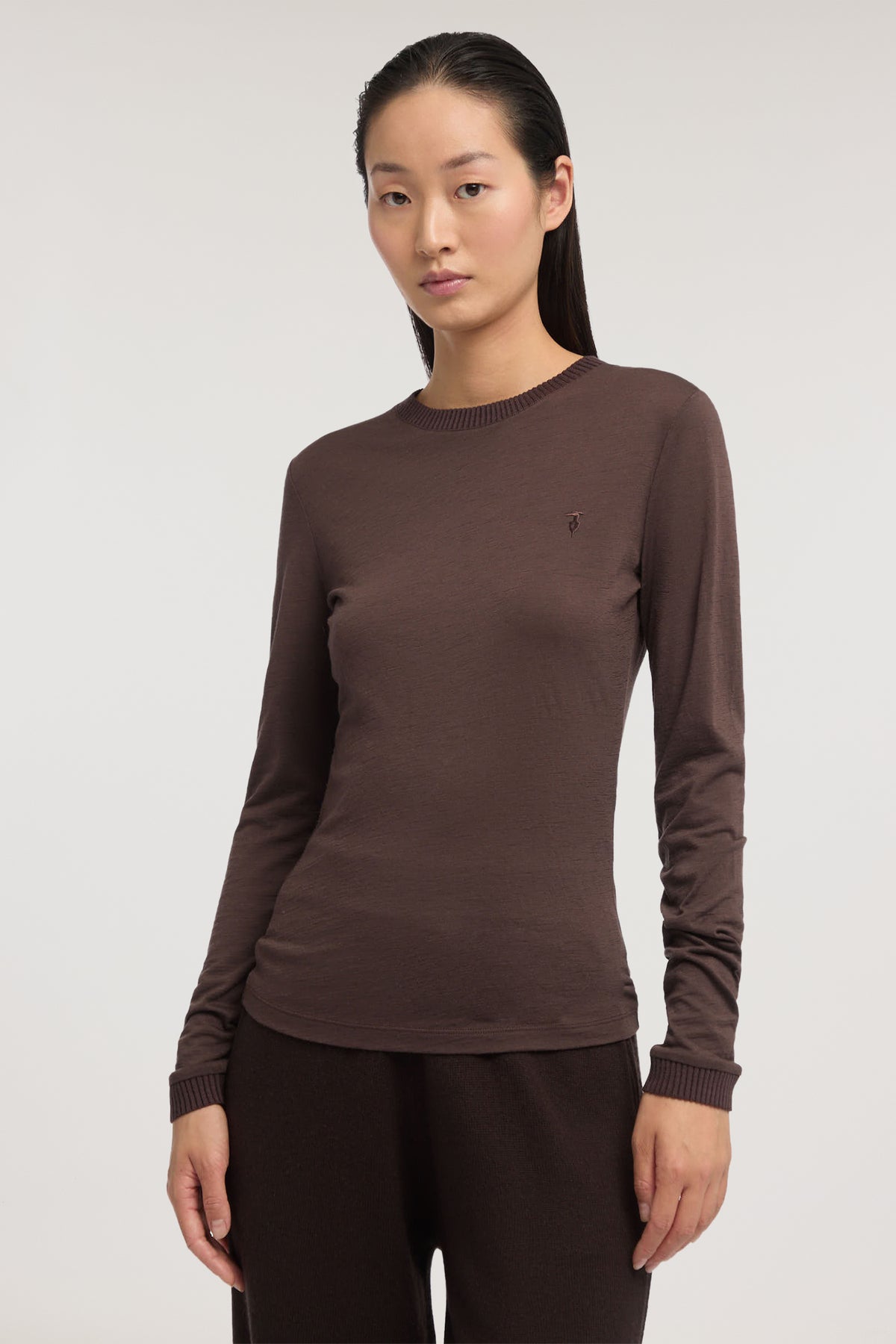 Maglia in jersey di lana con bordi a costine 5|421b0ad5b4e8b20bde8c4488812aee23a3aaed61fb5cedd19c4193cf4130945c