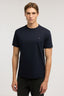T-shirt regular fit con ricamo in cotone mercerizzato 1