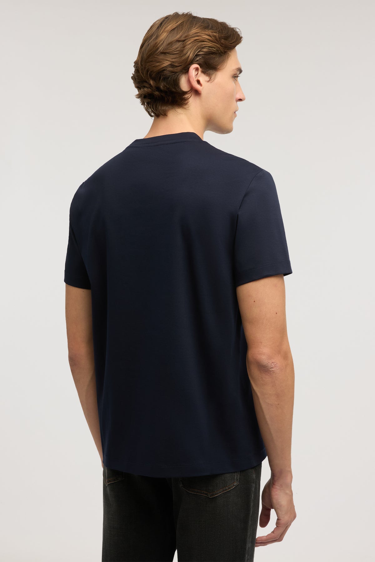 T-shirt regular fit con ricamo in cotone mercerizzato 2|9ae47ab3e5ed2f4bafa72ce51e13f158b9f2b8beea29f505c073c886fdd27a8f