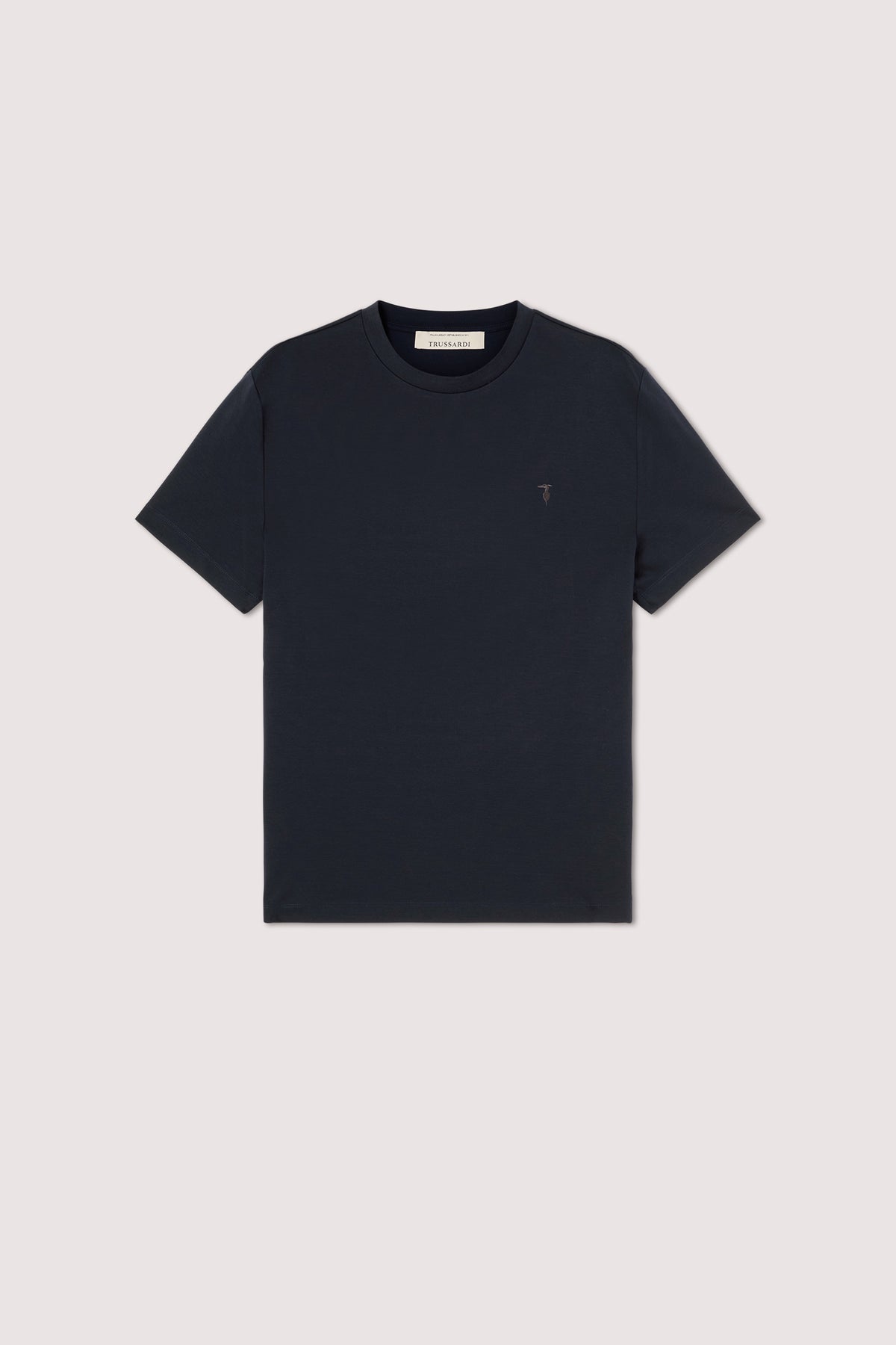 T-shirt regular fit con ricamo in cotone mercerizzato 3|d3a2b18d5c0108f51256e90a707fe788e3563af70d5e6b5881599ad8682d9751