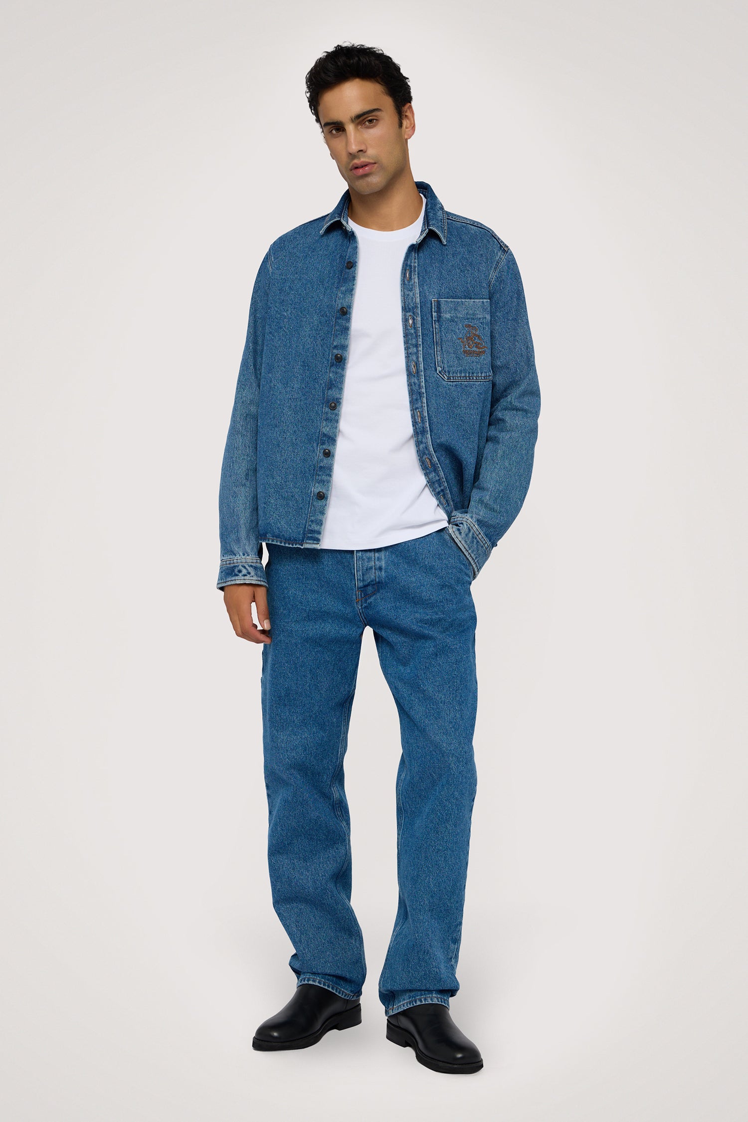 T-shirt slim fit in jersey con ricamo 4|36d8bbd9e1f3e2b58846ce40ffb16377a3a3706e0dacff21f67bdecefd15c513