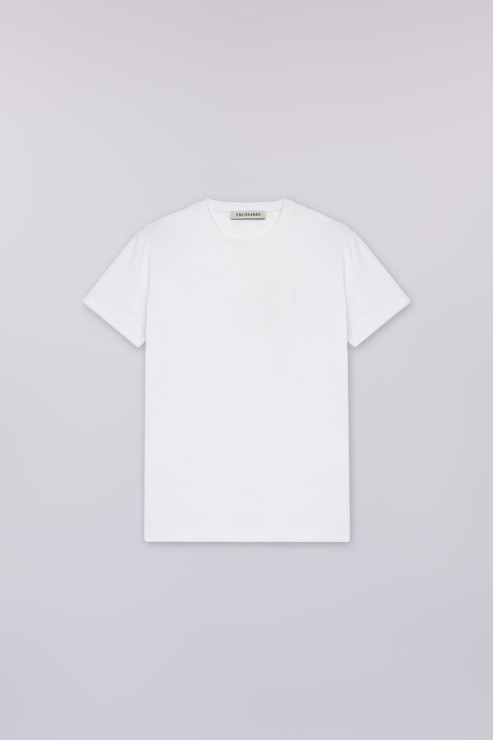 T-shirt slim fit in jersey con ricamo 1|4754d3d57f0e4136e625451613ec085f8593f4a6049921d8d34438471c1c4655