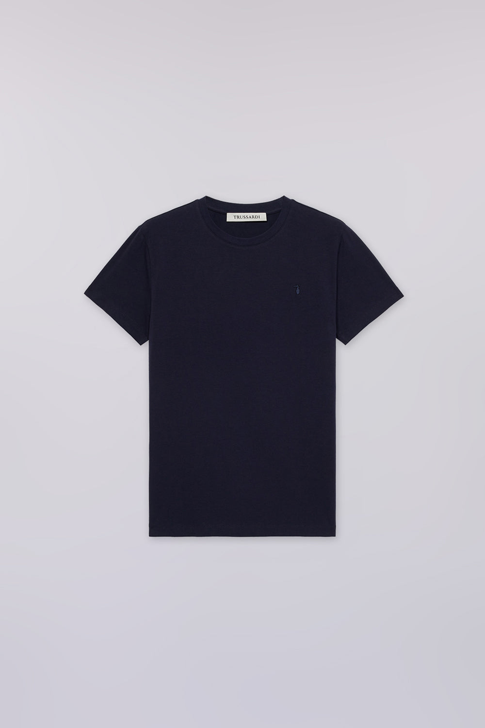 T-shirt slim fit in jersey con ricamo 1|4f2b90485b00ca7513adc5a3ccb5a89f9f651938f242ed39c4982faa4b9b7aac