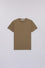 Slim-fit embroidered jersey T-shirt