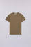 Slim-fit embroidered jersey T-shirt
