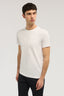 T-shirt slim fit in jersey stretch con ricamo 1