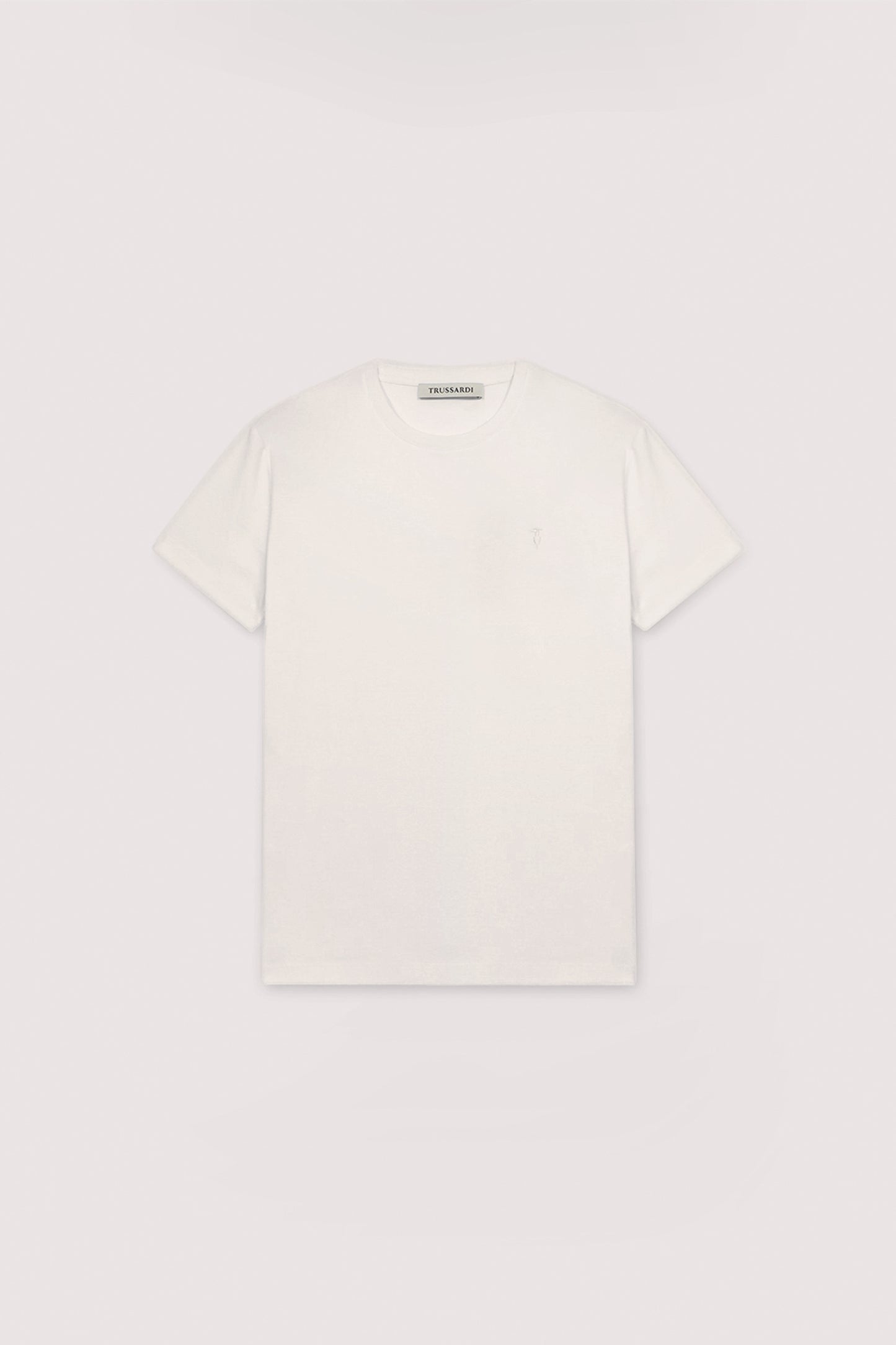 Slim-Fit T-Shirt aus Stretch-Jersey mit Stickerei