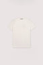 Slim-fit stretch jersey T-shirt with embroidery