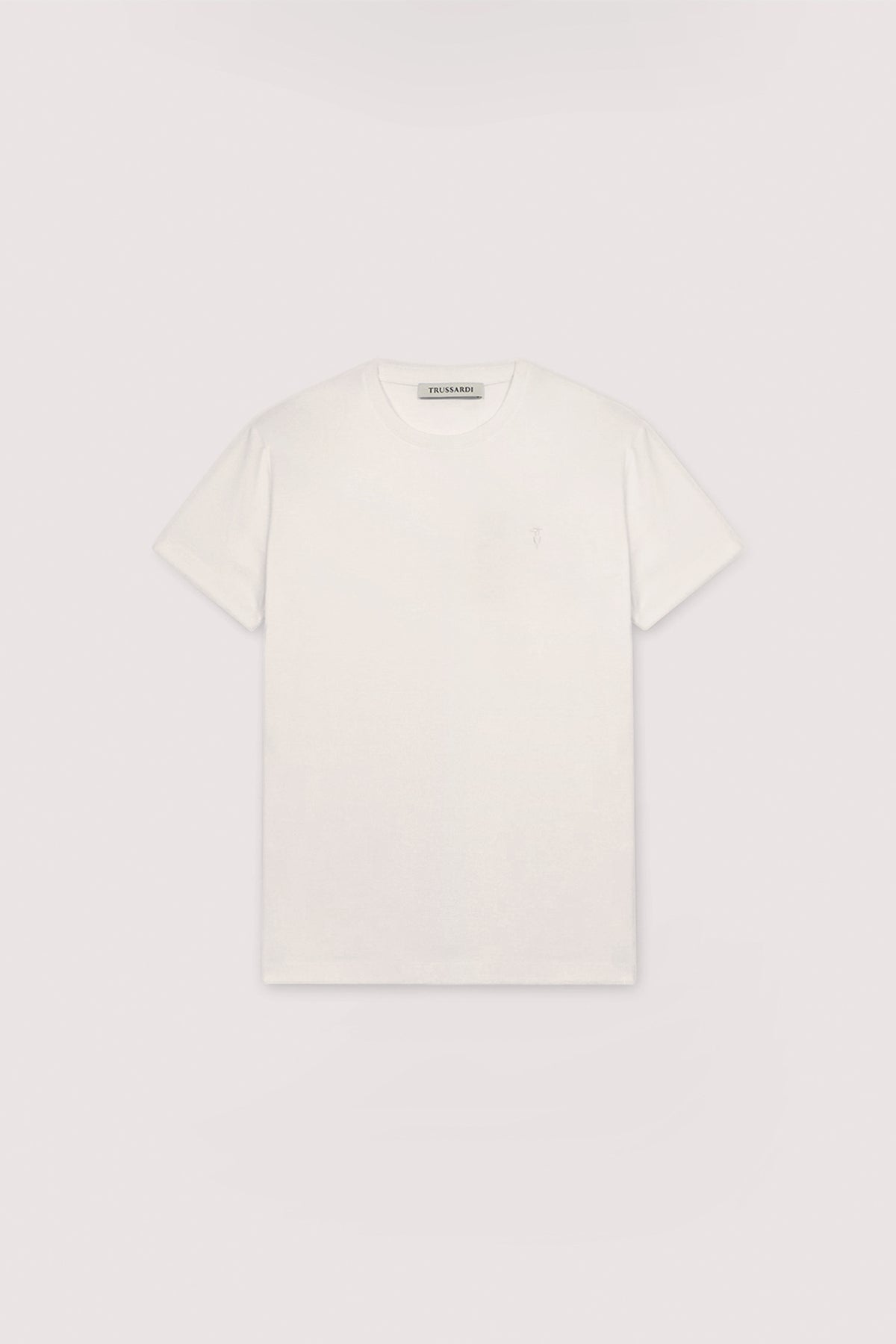 T-shirt slim fit in jersey stretch con ricamo 1|7ded658d0ffe7731642e3481d1c96277ac203bad847b7b43d047b398be2667af