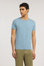 T-shirt slim fit in jersey stretch con ricamo 1