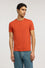 T-shirt slim fit in jersey stretch con ricamo