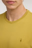 T-shirt slim fit in jersey stretch con ricamo 3