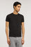 Slim-fit stretch jersey T-shirt with embroidery