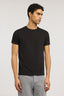 T-shirt slim fit in jersey stretch con ricamo 1