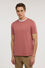 T-shirt slim fit in jersey stretch con ricamo