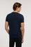 Slim-fit stretch jersey T-shirt with embroidery