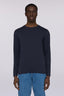 T-shirt slim fit in jersey a maniche lunghe 1