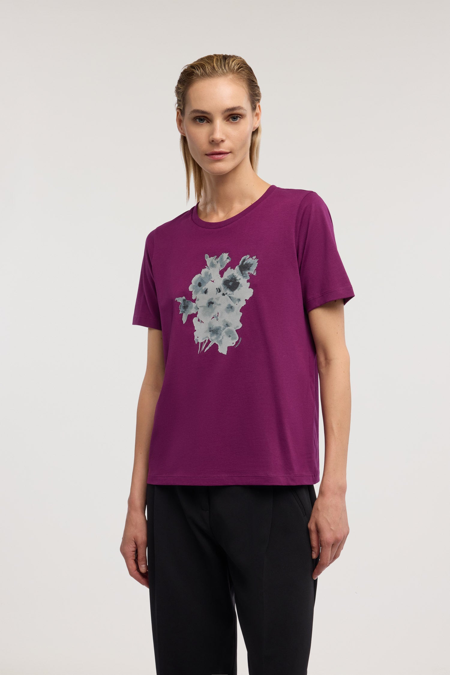 T-shirt regular fit con stampa 1|7eaf2e00f6b2beedfbc8a1e993bfb8596f682ead50d620eefdf8bd0d8cc3b39d