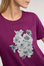 T-shirt regular fit con stampa 3