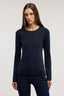 T-shirt slim fit in jersey a manica lunga 1